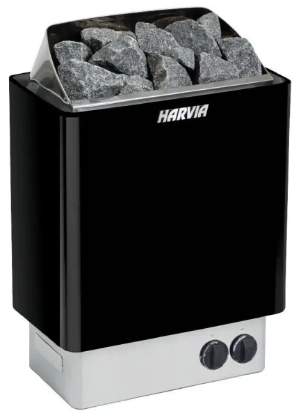 Электрическая печь Harvia Trendi KIP60 Black со встроенным пультом в интернет-магазине WellMart24.com