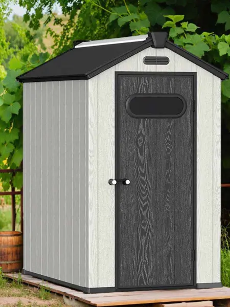 Сарай пластиковый Black Fox Summit 2,3 м2, grey/antracite