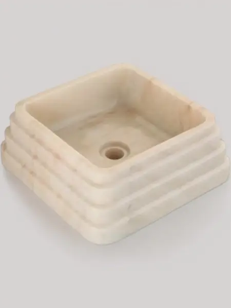 Раковина мраморная РМ19 (400х400х150) вес 35 кг