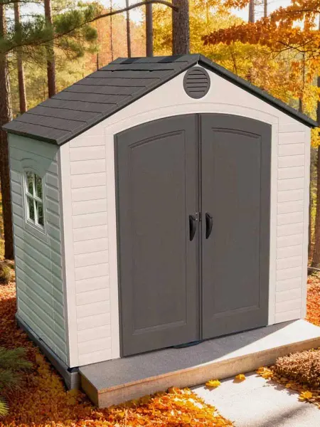 Сарай пластиковый LifeTime, размер 243,84 x 152,40 см, 6406