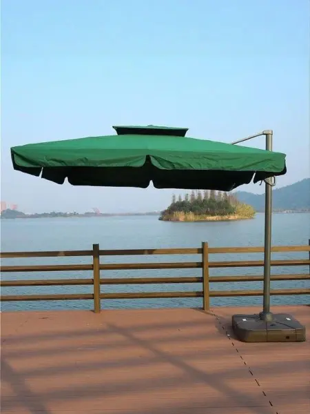 Зонт для кафе AFM-300SQG-Green 3,0x3,0