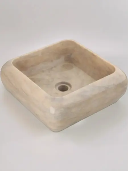 Раковина мраморная РМ11 (400х400х150) вес 35 кг