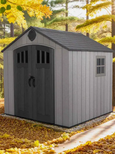 Пластиковый сарай WoodLook LifeTime 238 х 223 см, 60299