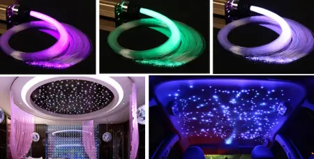 Оптоволоконный комплект "звездное небо" Premier ST RGB 200