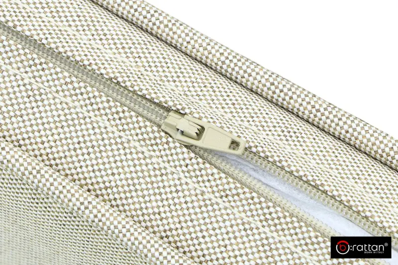 Коричневый комплект пластиковой мебели для терасы B:Rattan Comfort 4 на 4 персоны - столик, кресла и диван