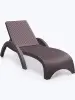 Шезлонг Siesta GS 1009, brown 187x73x44 см
