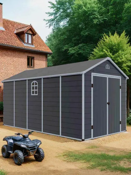 Сарай пластиковый Black Fox Modernist J, grey