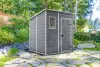 Сарай пластиковый Keter Manor Pent 6x6' ft, серый