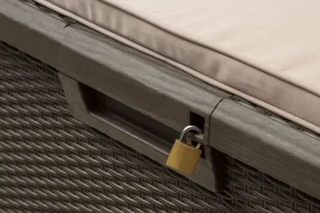 Садовый ящик-сундук пластиковый Toomax Santorini Plus 560L, T157