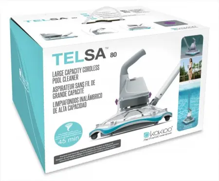 Пылесос Kokido Telsa 80 EV80CBX/EU  для бассейна ручной, емкость фильтра 2,2л
