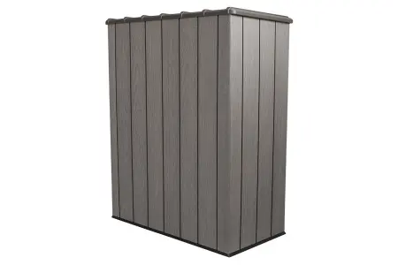 Пластиковый шкаф для улицы LifeTime Wood Look 1500L, Brown 60209