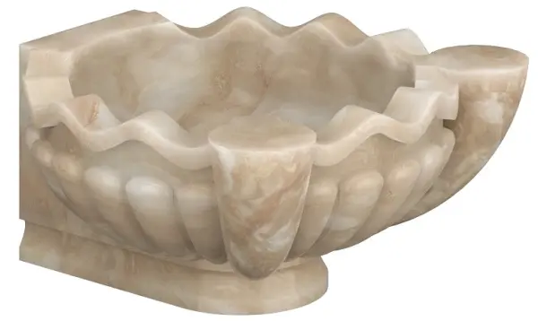 Курна мраморная КМ58 (500х500х250) вес 58 кг