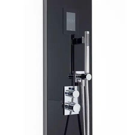 Пародушевая кабина Tylo Steam Vista Double Corner Chrome 900 x 1300 мм., (табурет и полка), 96076520