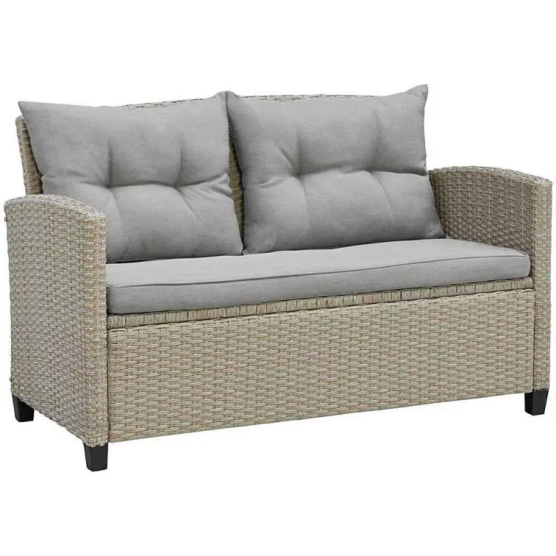 Комплект садовой мебели из искусственного ротанга AFM-804B Beige