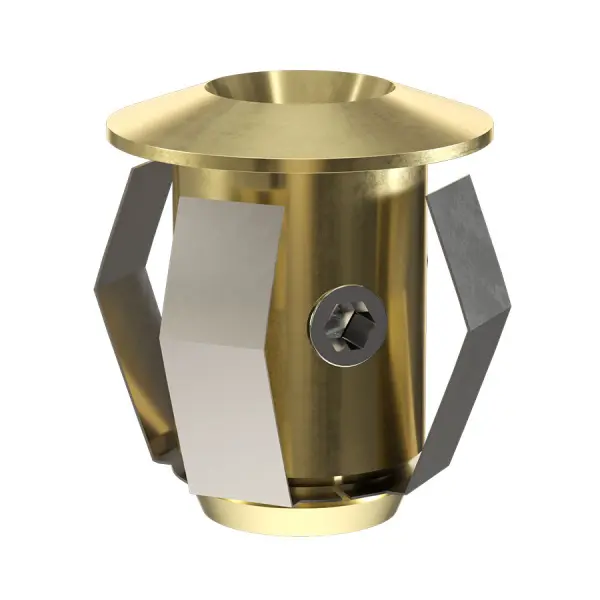 Комплект насадок Cariitti CR-03, золото, 6 штук, 1532612