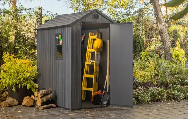 Пластиковый хозблок Keter Darvin 4x6' ft, grey