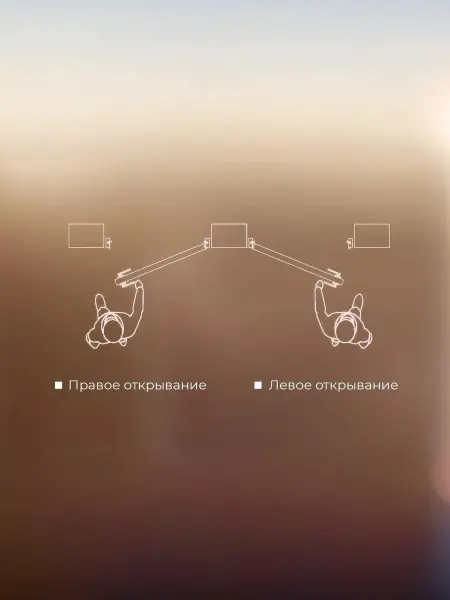 Дверь DoorWood бронза, коробка алюминий, 800 х 2000 мм, черный профиль, стекло, для хамама