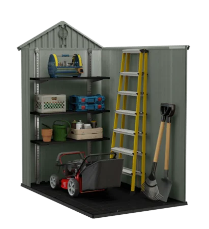 Пластиковый хозблок сарай Keter Darvin 4x6 ' ft, green