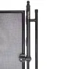 Калитка с замком для ограждения Aquaviva Fence Black