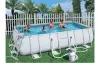 Каркасный бассейн Bestway 412х201х122см, песчаный фильтр-насос и лестница в комплекте, 56457