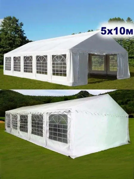 Шатер-павильон AFM-1029W White 5х10