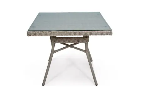 Комплект садовой мебели из искусственного ротанга Mokka Villa Rosa 4, grey