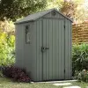 Пластиковый хозблок сарай Keter Darvin 4x6 ' ft, green
