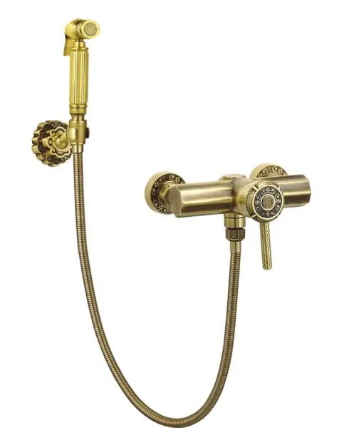 Гигиенический душ из латуни Windsor, цвет бронза, 10133
