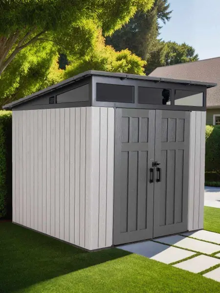 Пластиковый сарай WoodLook LifеTime 253 x 253 см, 60336