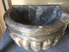 Курна для хамама из мрамора КP-60 (430х350х250) вес 40 кг