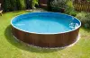 Морозоустойчивый бассейн Azuro Deluxe круглый 360х120 cм, чаша 0,4мм, 400DL Comfort  