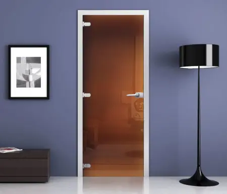 Дверь стеклянная межкомнатная MaybahGlass Classic-1 CC03, 800х2000, бронза