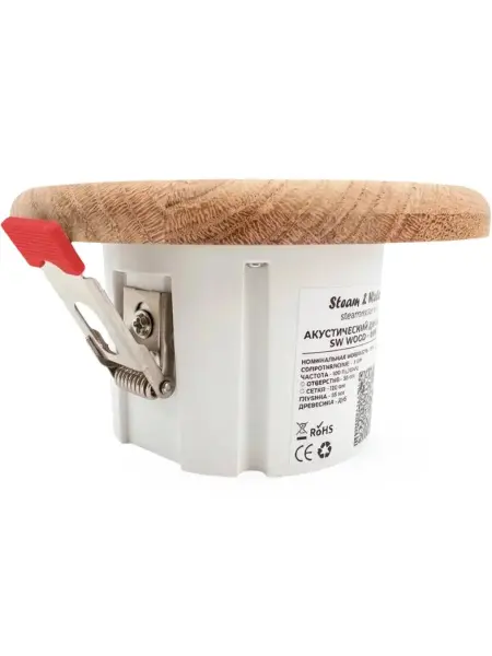 Акустическая колонка для сауны Steam & Water - SW Wood Mini 10 W, 12 см, IP65