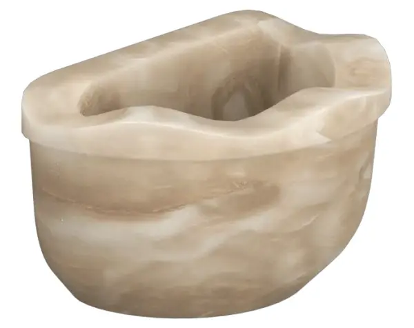 Курна мраморная КМ64 (400х250х200) вес 21 кг