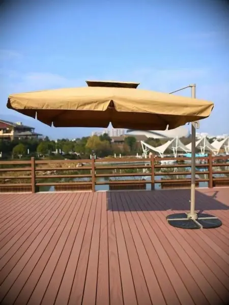 Зонт для кафе AFM-250SLB-Beige 3,0x3,0