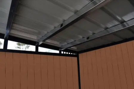 Сарай из древесно-полимерного композита Defender 7x7' ft, 4.24 кв.м.