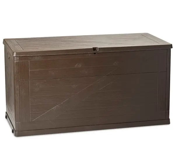 Садовый ящик-сундук пластиковый Toomax Wood Line 420L, T163