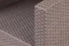 Комплект пластиковой мебели под ротанг B:Rattan Arizona 4 Set, коричневый - 2х или 3х местный диван, столик и 1 кресла