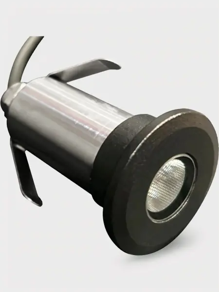 Светодиодный точечный светильник Steam & Water, d=42mm, цвет черный