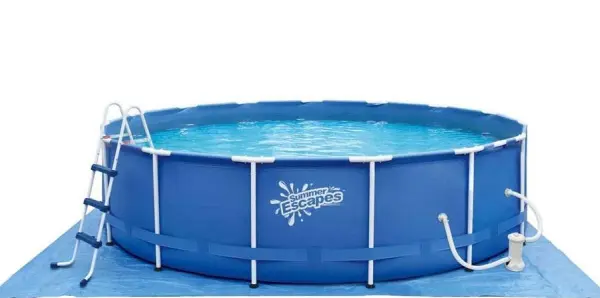 Каркасный бассейн Summer Escapes 427х132см, фильтр-насос и аксессуары в комплекте, Р20-1452-B
