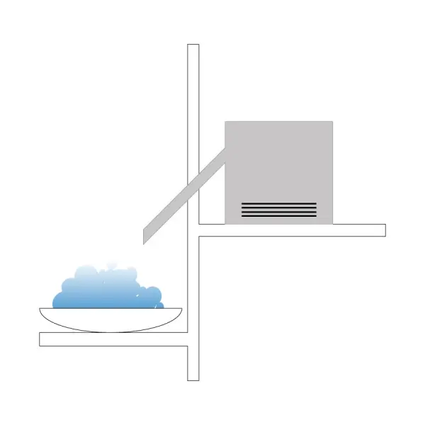 Лёдогенератор для сауны Proconhealth ES EIS Tower Naked ES 33 (200 кг в сутки)