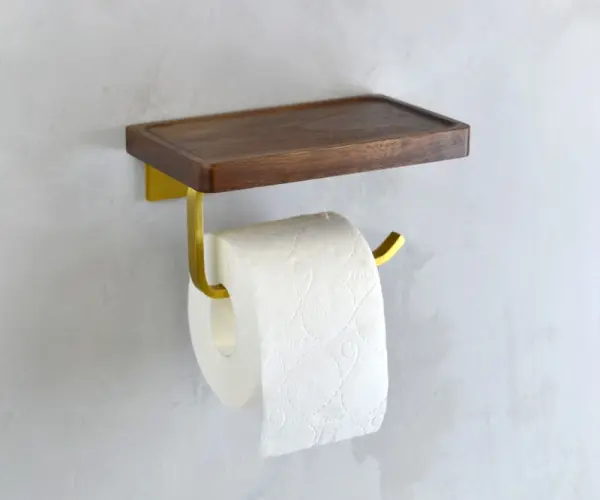 Держатель туалетной бумаги серия Forest, цвет матовое золото, 10705G