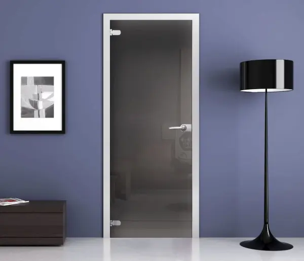 Дверь стеклянная межкомнатная MaybahGlass Classic CC05, 800х2000, серое