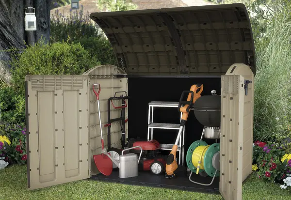 Пластиковый шкаф для улицы Keter Store it Out Arc, 1200L