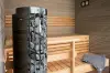 Электрическая печь Harvia Cilindro PC66 Black Steel со встроенным пультом в интернет-магазине WellMart24.com