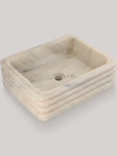 Раковина мраморная РМ24 (500х400х150) вес 45 кг