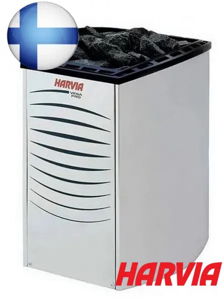 Электрическая печь Harvia Vega Pro BC105 Steel без пульта в интернет-магазине WellMart24.com