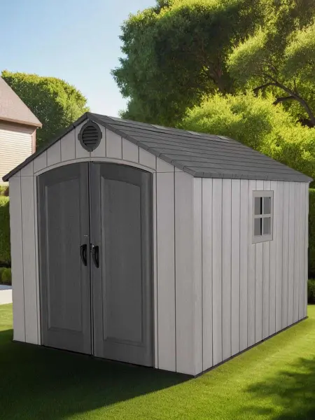 Пластиковый срай WoodLook LifeTime 233x294 см, 60356