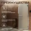 Дверь DoorWood для турецкой парной (хамама) 700 мм х 1900 мм, стекло сатин
