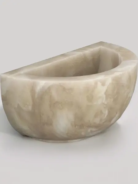 Курна мраморная КМ63 (400х250х200) вес 21,5 кг